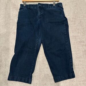 St. John's Bay Indigo Denim Capris